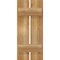 Ekena Millwork Spaced Board-n-Batten Shutters, Rough Sawn Western Red Cedar, 11 1/4W x 26H, PR RBS06S11X026RWR - alternate 2